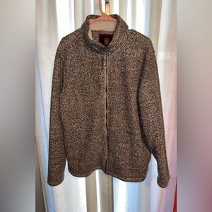 Swiss Tech fleece Jacket Mens size L [J-42]